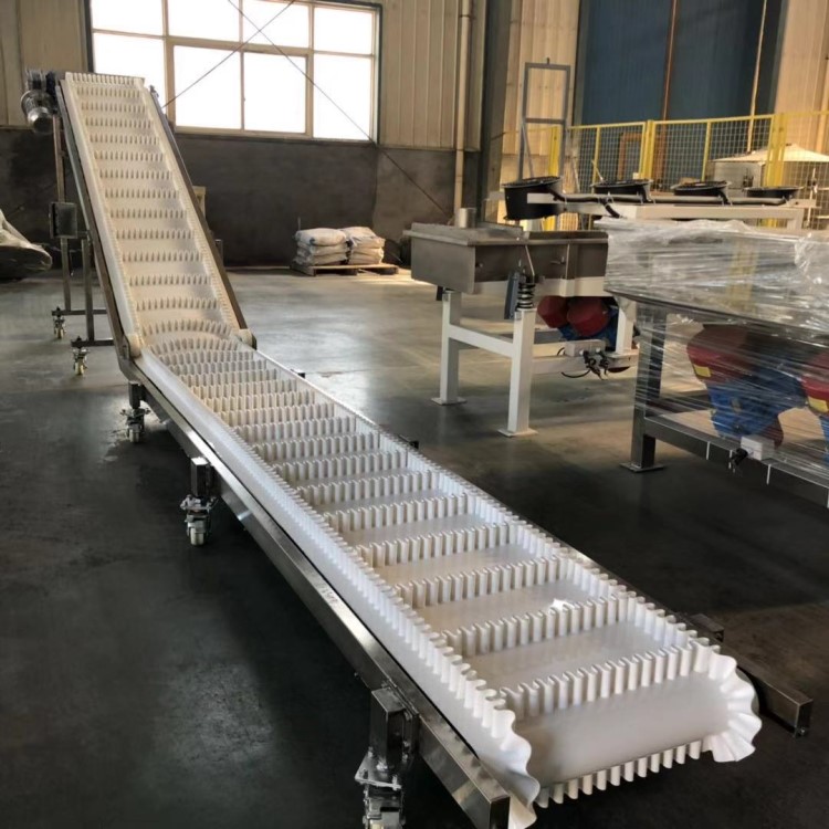 青島Z型裙邊皮帶輸送機